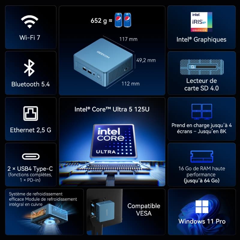 GEEKOM IT12 Mini PC