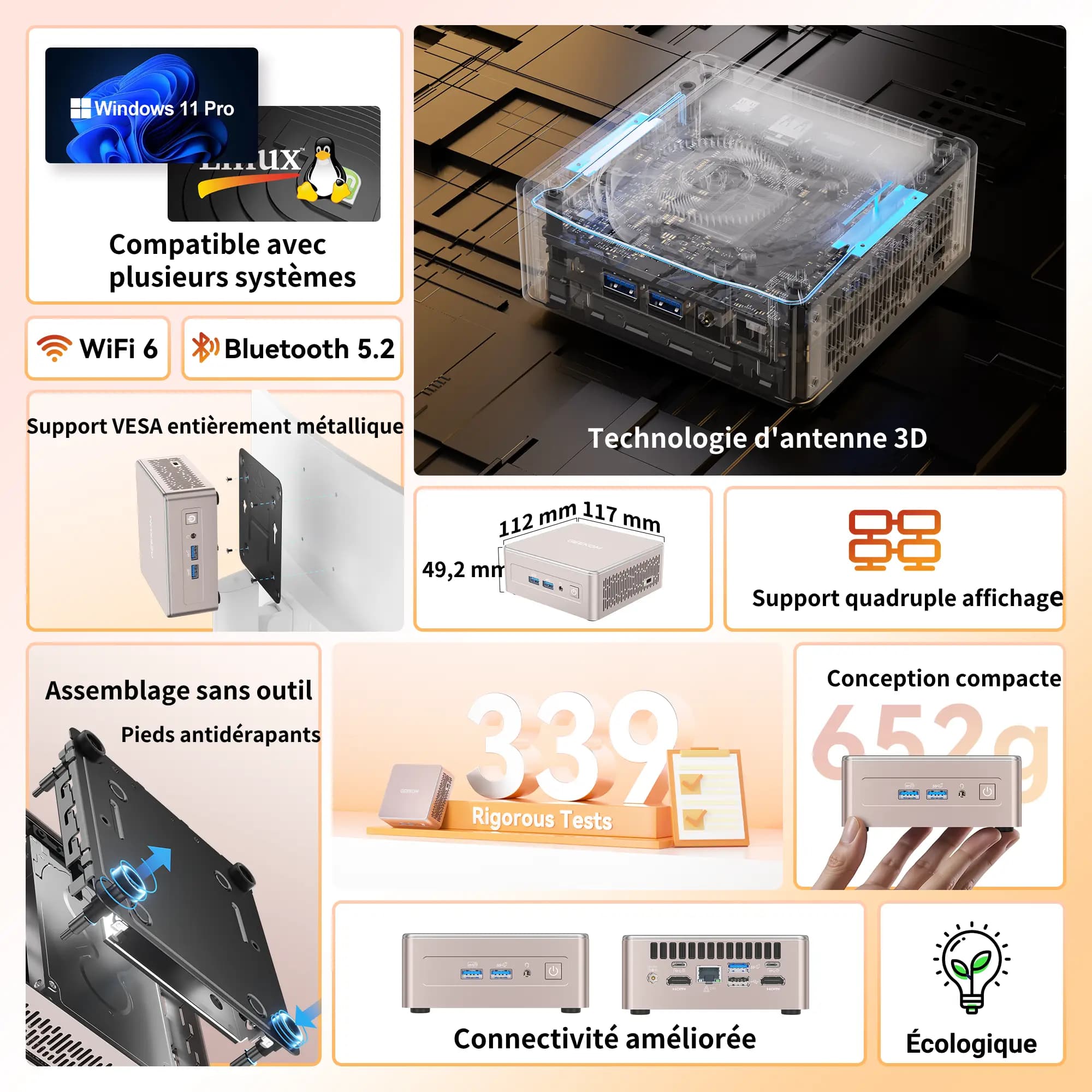 GEEKOM MINI PC a5