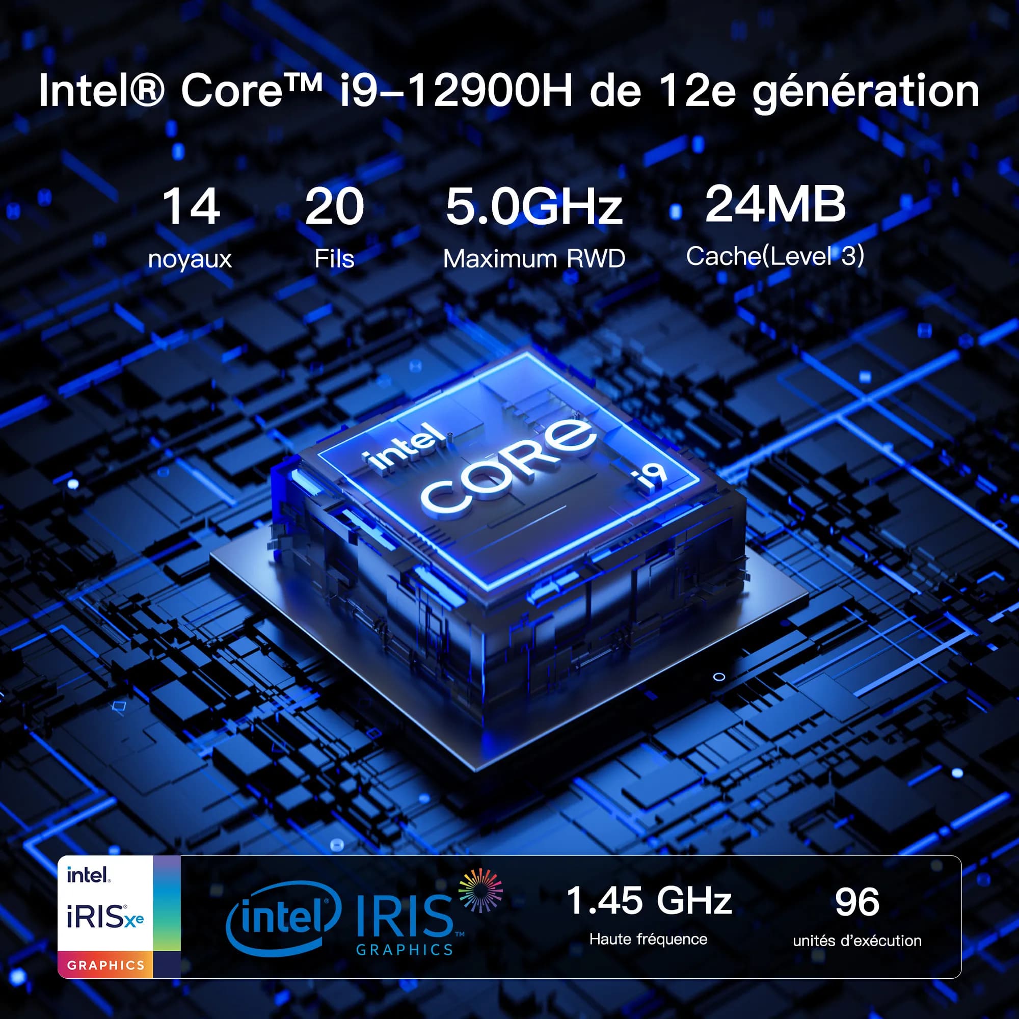 Intel® Core™ i9-12900H 12e génération