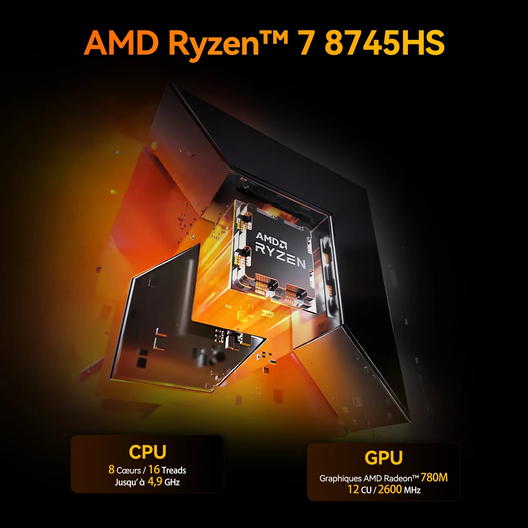 GEEKOM A8 Mini PC CPU