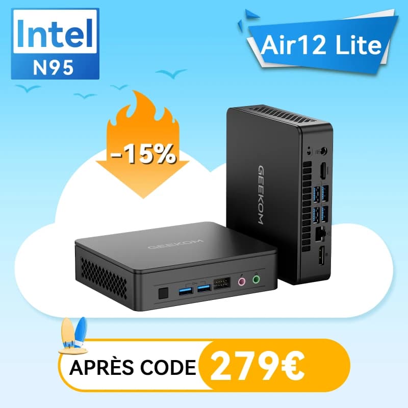 GEEKOM Air12 Lite Mini PC