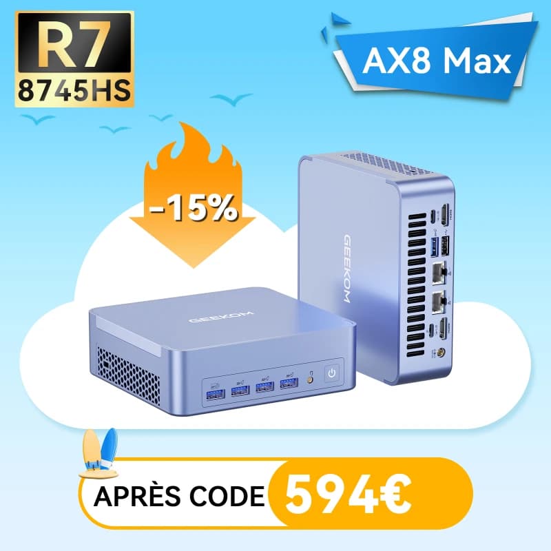 GEEKOM AX8 Max Mini PC