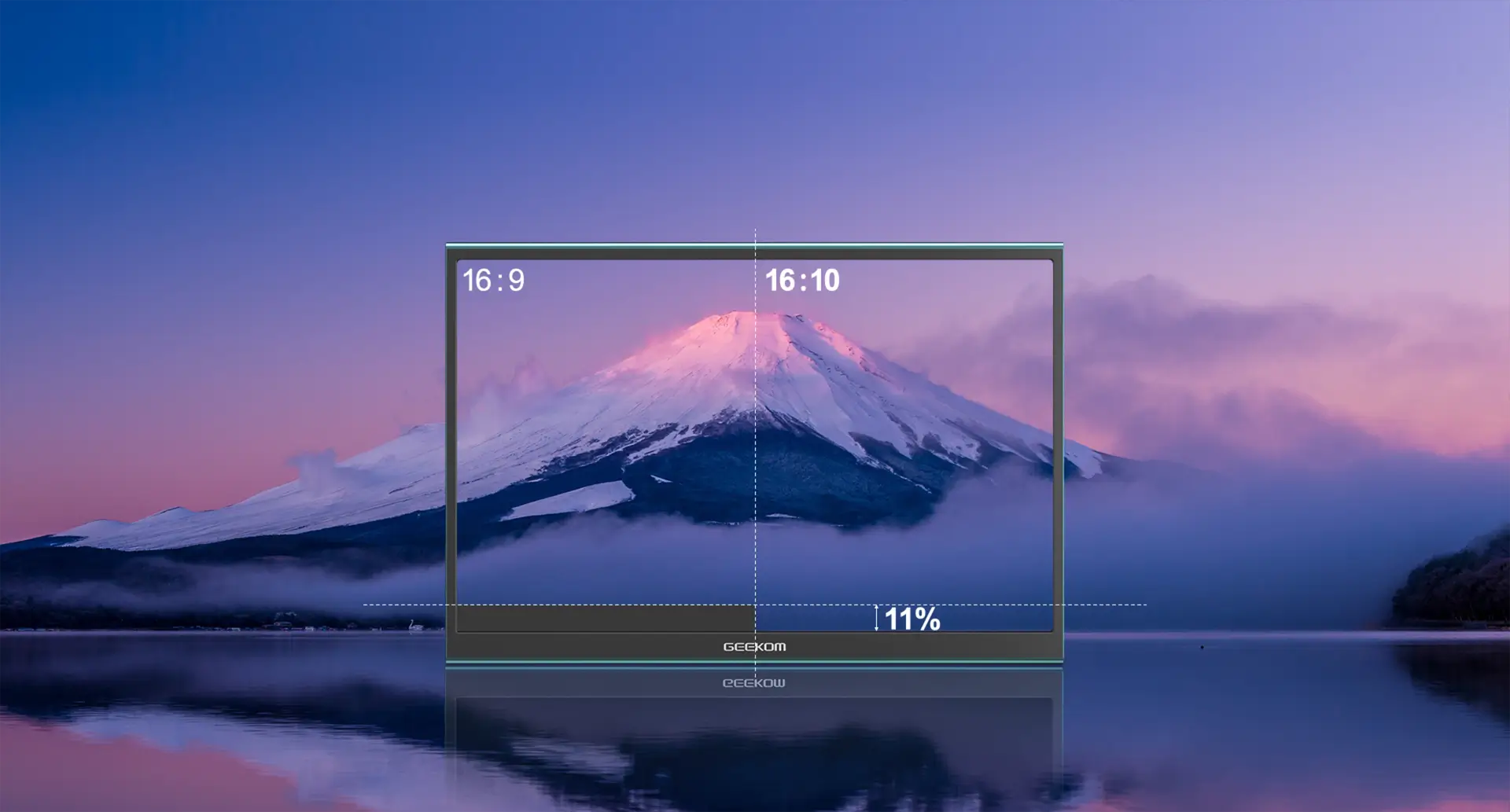 GEEKOM PM16 Moniteur portable