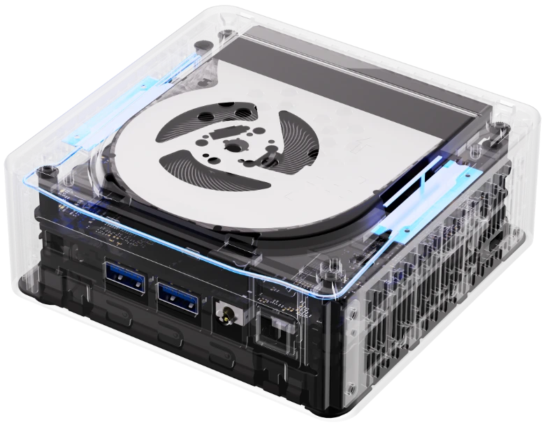 geekom mini pc a5 amd processeur refroidissement