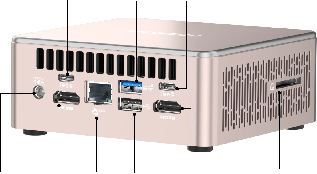 geekom mini pc amd processeur a5