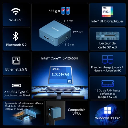 GEEKOM IT12 i5 12450H