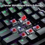 GEEKOM GKM disposition AZERTY