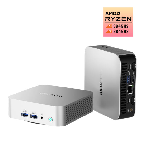 GEEKOM A8 Mini PC AMD Ryzen 9 8945HS ou Ryzen 7 8845HS