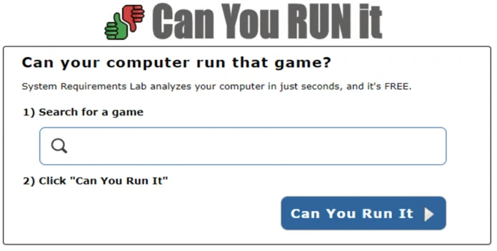 can i run it