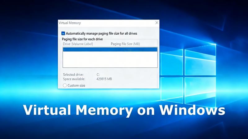 mémoire virtuelle windows